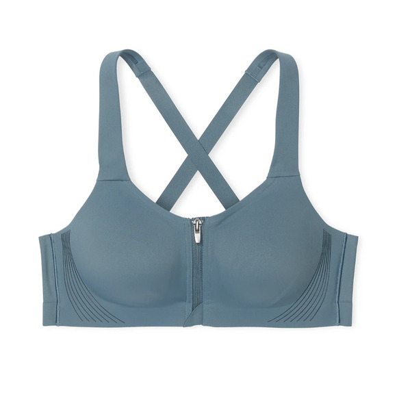 Victoria's Secret VSX Knockout Front-Close Women's Sport Bra Dark Steel Size 38D - Picture 9 of 9